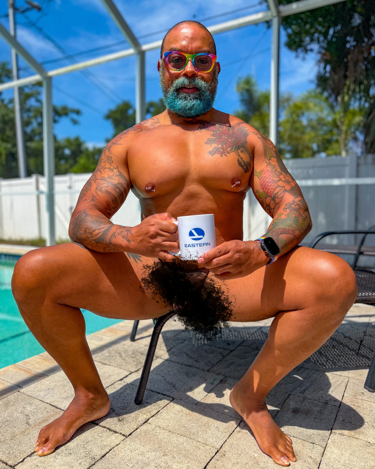 A gay naturist community member connected with Verosoul coaching.