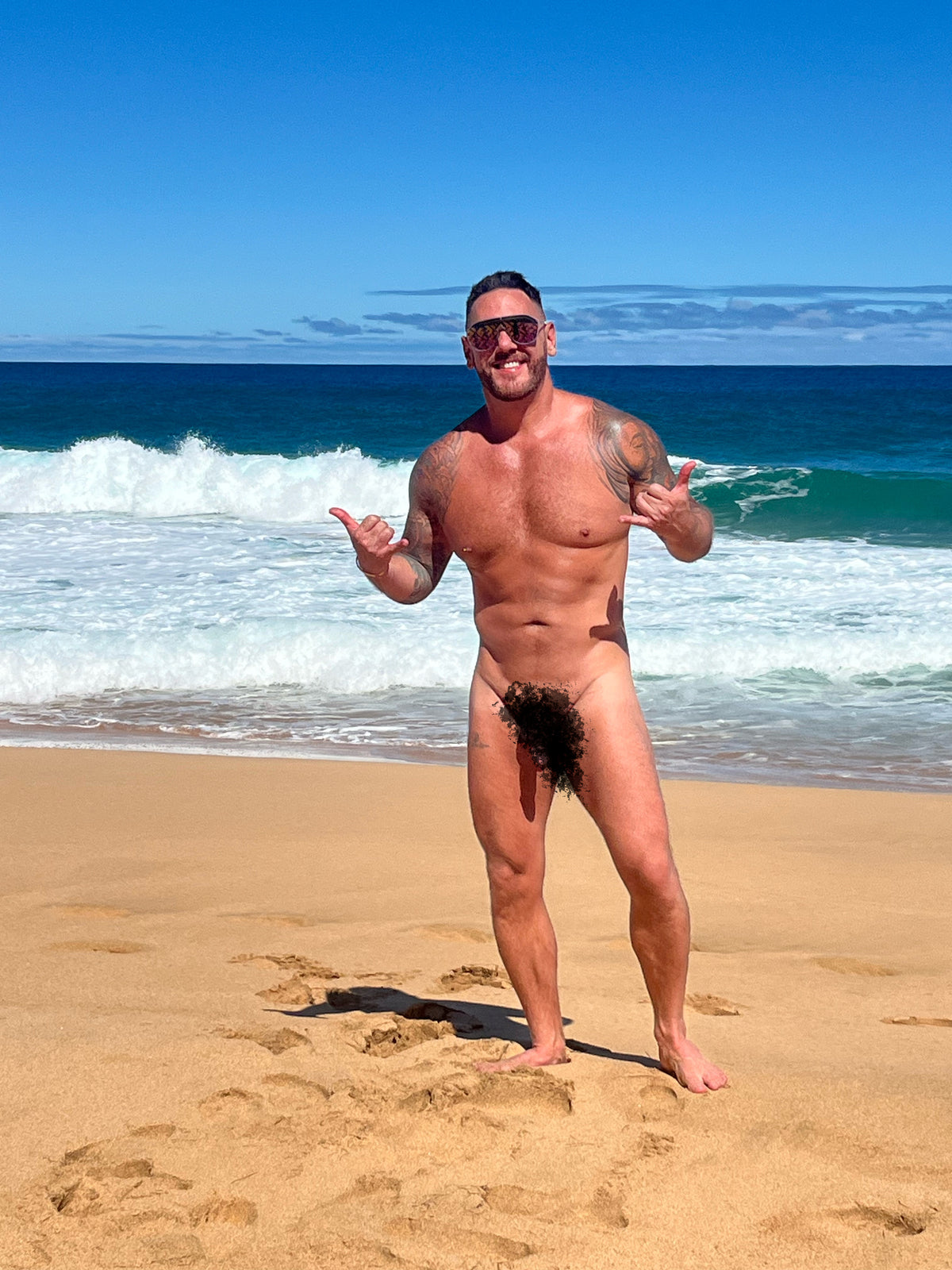 A member of the gay naturist community connected with Verosoul.